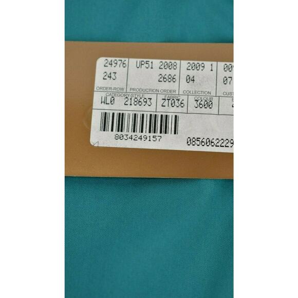 NWT GUCCI TURQUOISE COTTON STRAPPY BELTED SLEEVELESS ZIP DRESS TOP IT 42 / US M - Picture 12 of 12
